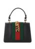 Mini Sylvie Top Handle Bag, back view